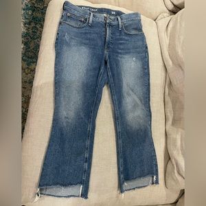 J Crew Demi Bootcut Crop S 30